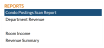 Reports section of the Condo Menu with Condo Postings Scan Report command selected, NEW look for Skyware